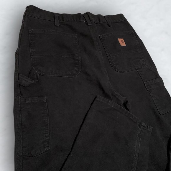 Carhartt B11 BLK Dungaree Work Pants - Picture 3 of 4